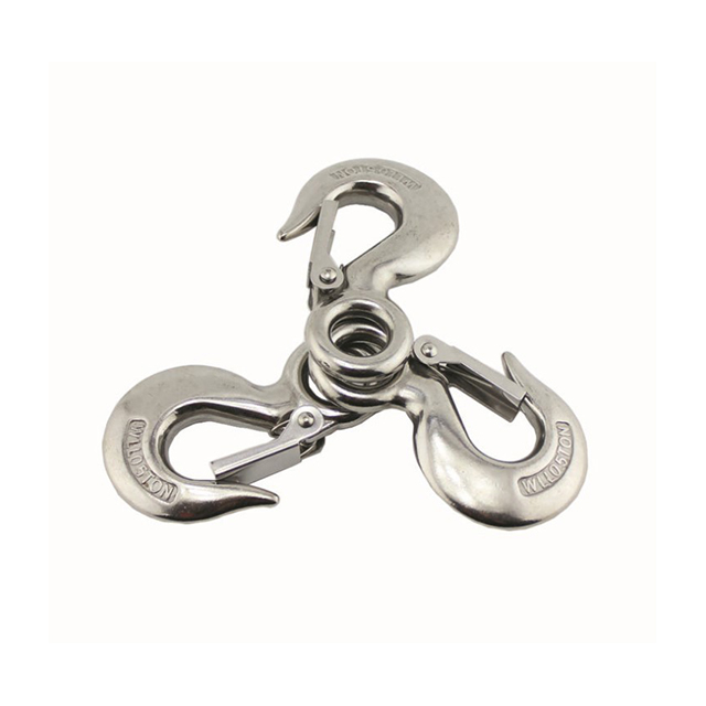 SS304 or SS316 Crane Hook S-320 Cargo Hook with Latch
