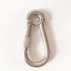 Stainless Steel Clip Carabiner Snap Hook With Eyelet and Screw