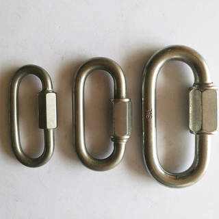 Stainless Steel 304 Oval Quick Link Carabiner Wholesale