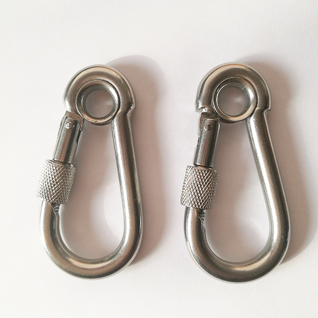 Snap Hook with Screw and Eyelet Carabiner Climbing Wholesale