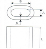 US type Aluminum sleeve