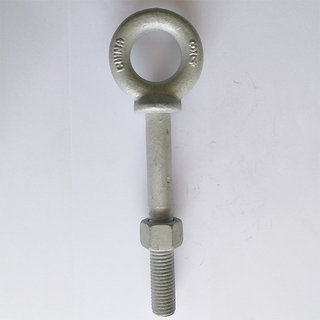 Hot Galvanized Eye Bolt Shoulder Nut Eye Bolts G277