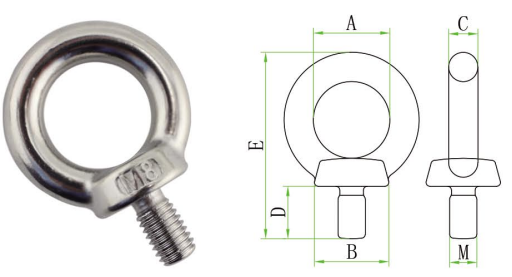 DIN580 Eye Bolt