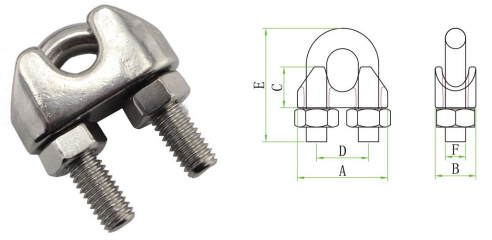 DIN741 Wire Rope Clip