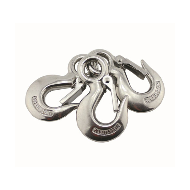 SS304 or SS316 Crane Hook S-320 Cargo Hook with Latch