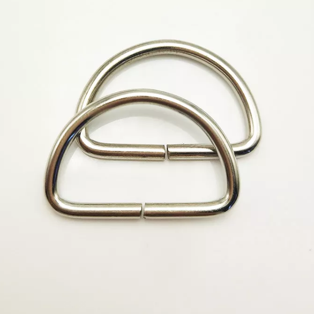 Stainless Steel Welded D Rings for Handbags Wholesale
