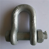 Safety D Shackle Drop Forged U.S. Bolt Type Chain Shackles