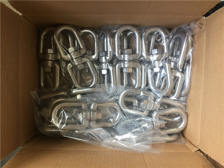 Stainless Steel Swivel Double Ended Swivel Eye Hook