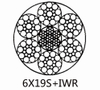 Hot Galvanized Steel Wire Rope 6×19S Steel Wire Rope