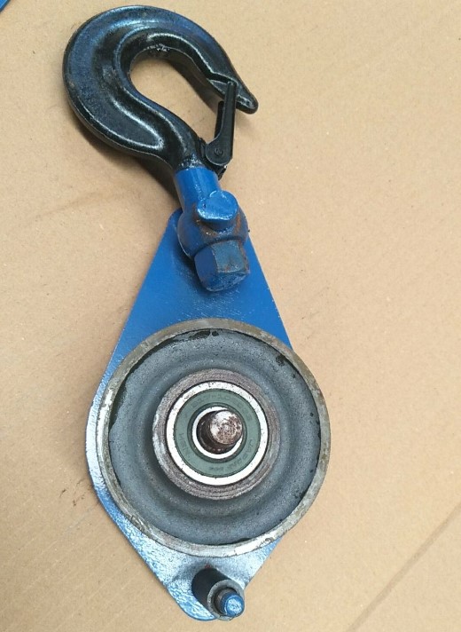 Hook Type Single Sheave Pulley Block Chain Pulley Block Wholesale