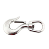 Stainless Steel Eye Swivel Crane Hook with Latch Swivel Eye Hoist Hook