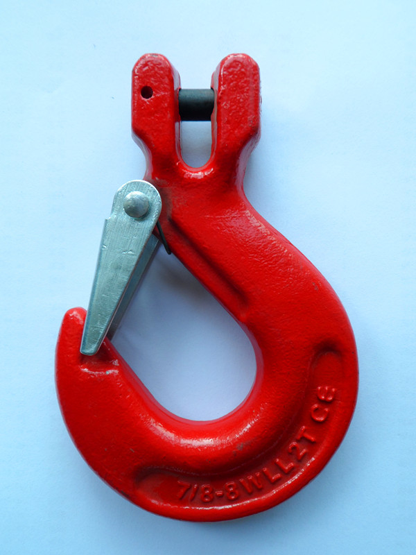G80 US Type Clevis Slip Hook with Latch G80 Eye Sling Hook