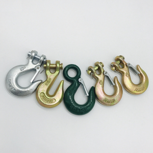Drop Forged Eye Slip Hook with Safety Latch Cargo Hooks Wholesale