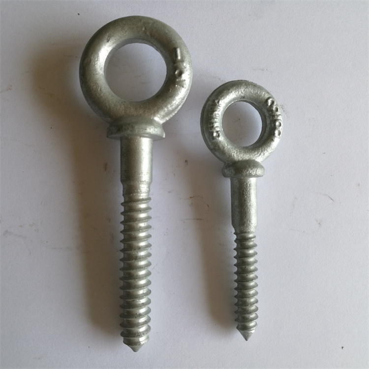 Drop Forged Screw Eye Bolt Eye Screw Eye Screw Hooks
