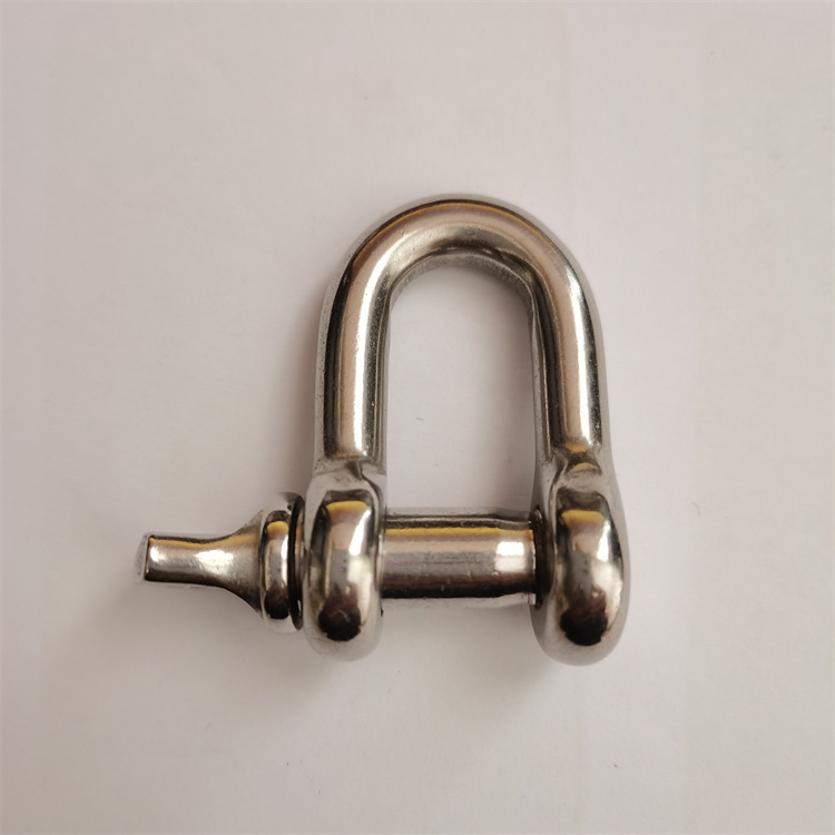 Stainless Steel Chain Shackle D Shackle 1/2