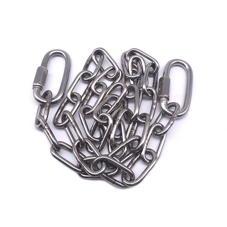 Ordinary Mild Steel Link Chain Galvanized Chain Link Supplier