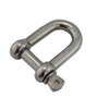 European Type D Shackle Stainless Steel Dee Shackle