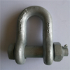 Safety D Shackle Drop Forged U.S. Bolt Type Chain Shackles