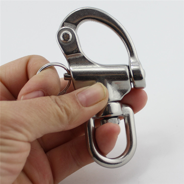 Stainless Steel Snap Shackle Eye End Swivel Snap Shackle