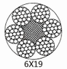 Hot Galvanized Steel Wire Rope 6×19S Steel Wire Rope