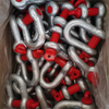 Drop Forged Chain Shackle Red 3/4 Shackle