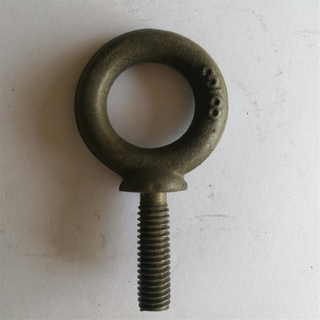 Shoulder Type Machinery Eye Bolts Black Lifting Bolt