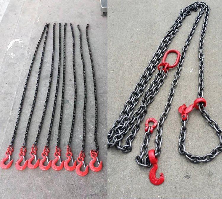Adjustable G70 or G80 Lifting Chain Slings Lifting Sling Chain