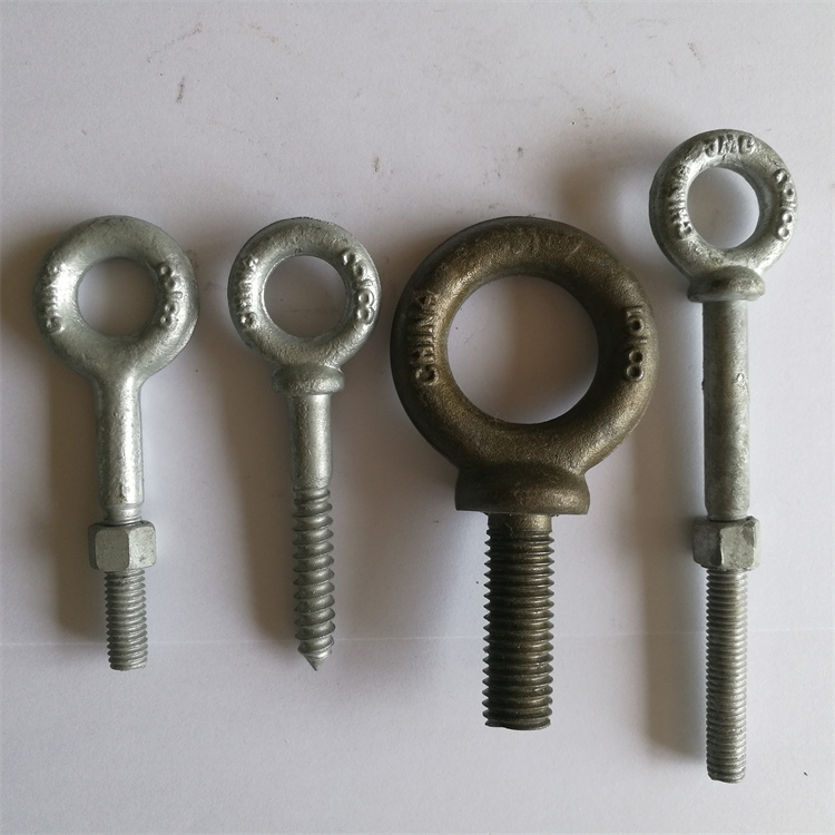 Drop Forged Shoulder Nut Eye Bolt Forged Lifting Eye Bolt