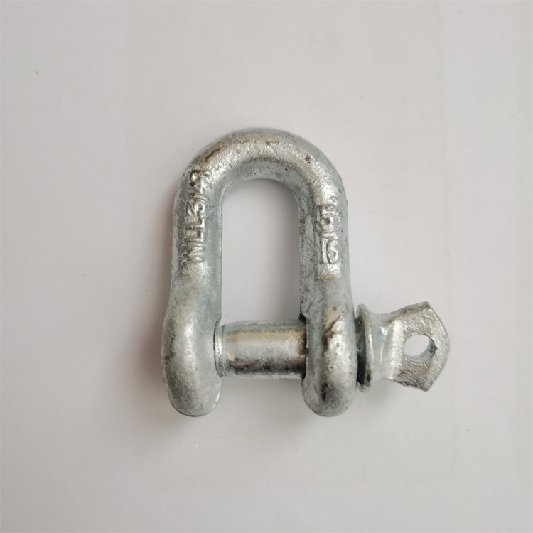 Drop Forged Chain Shackle D Ring Shackle