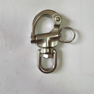 Stainless Steel Swivel Eye Snap Shackle Quick Release Shackle 