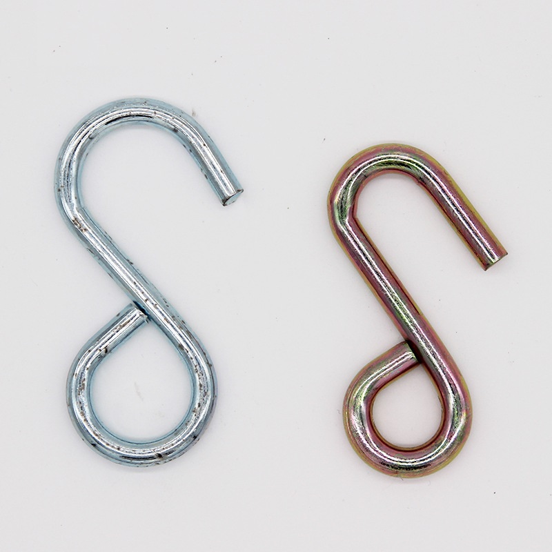 Premium Quality Customized Steel S-Shaped S Hooks For Cargo Lashing Strap