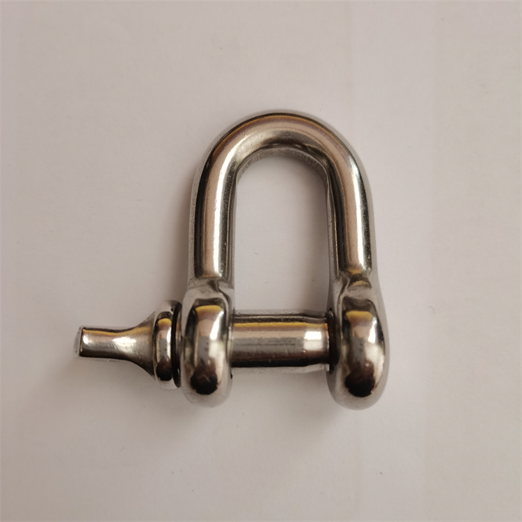 Stainless Steel Chain Shackle D Shackle 1/2