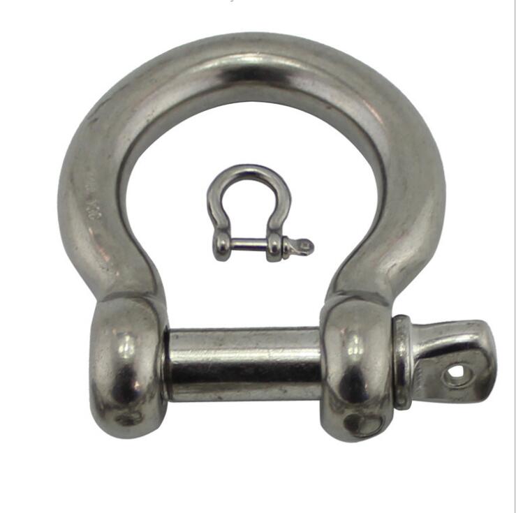 Marine Hardware Stainless Steel Shackle European Type Bow Shackle