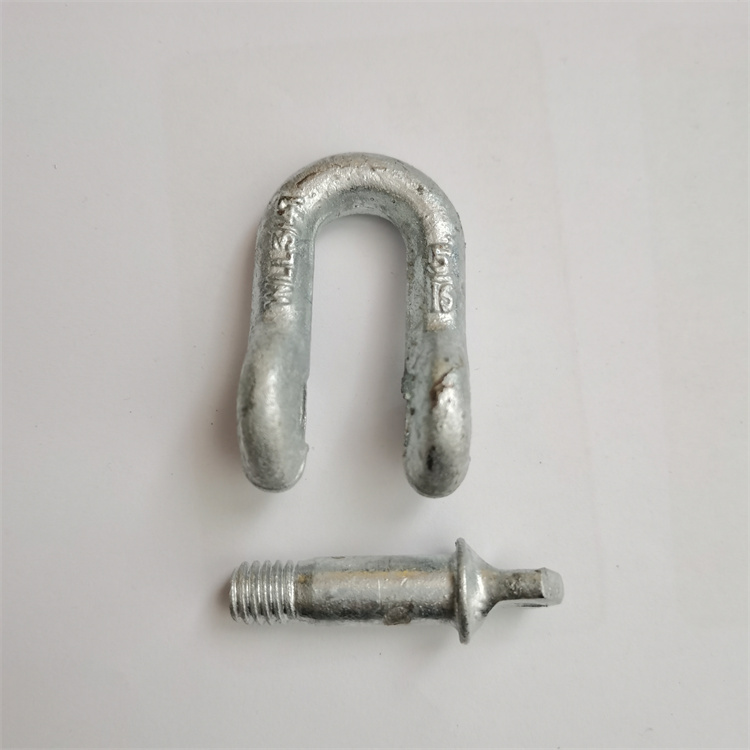 Hot Galvanized Screw Pin Dee Shackle