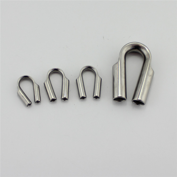 Stainless Steel Wire Rope Fitting Tube Thimble