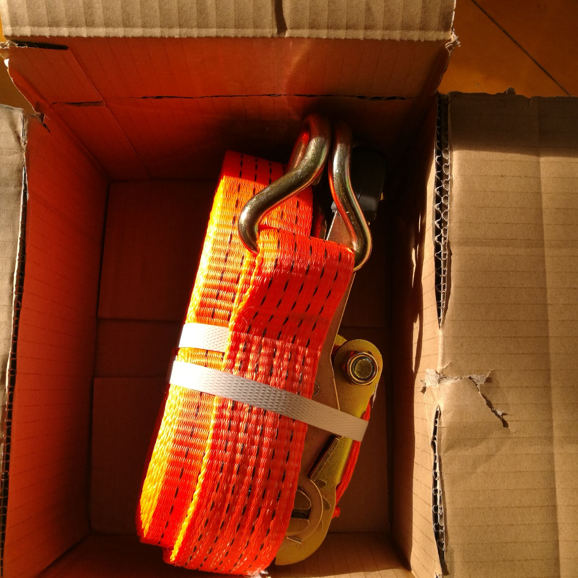 Truck Ratchet Straps Ratchet Tie Down Cargo Strap with Hook