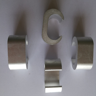 Oval Aluminium Ferrule Form C for Wire Rope