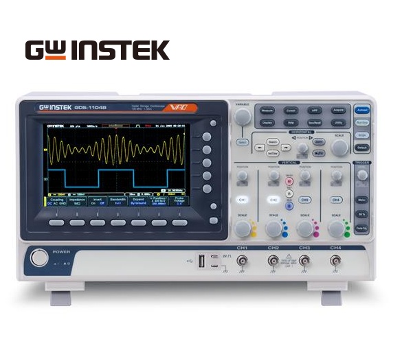 GW INSTEK GDS-1000B Series Digital Storage Oscilloscopes 200MHz,100 MHz,70 MHz,50MHz Bandwidth Selections Four Channels Or Two Channels