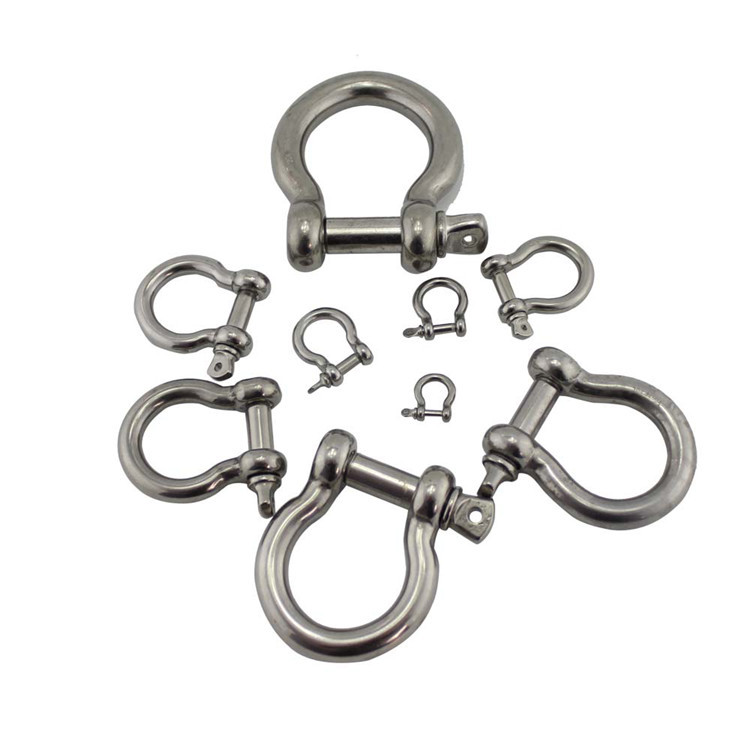 Marine Hardware Stainless Steel Shackle European Type Bow Shackle