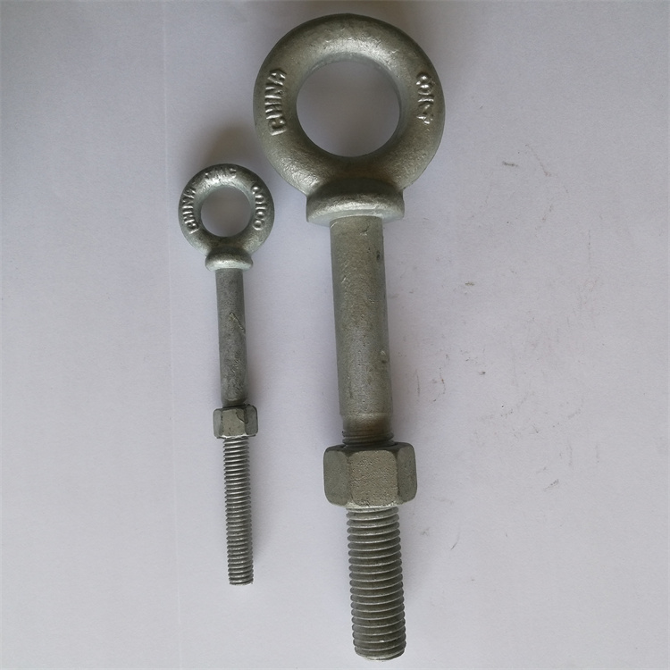 Drop Forged Shoulder Nut Eye Bolt Forged Lifting Eye Bolt