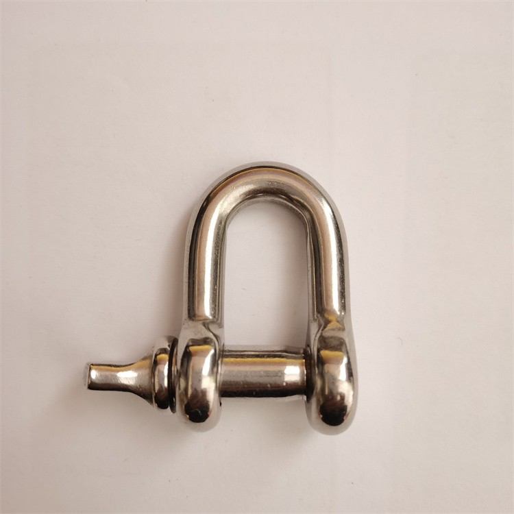 Stainless Steel Chain Shackle D Shackle 1/2