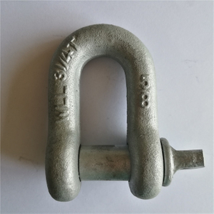 Us Type Chain Shackle Drop Forged G210 Shackle Rigging Hardware Manufacturer
