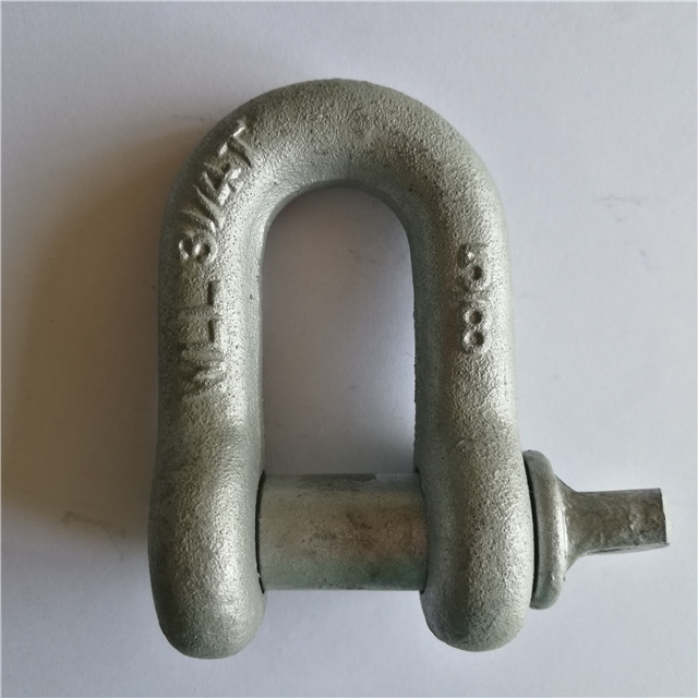 Us Type Chain Shackle Drop Forged G210 Shackle Rigging Hardware Manufacturer
