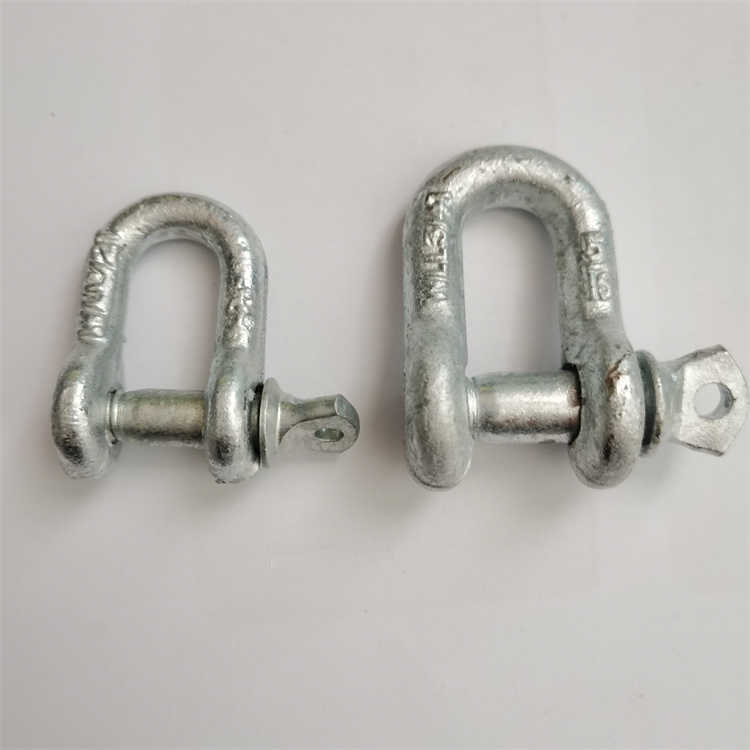 Hot Galvanized Screw Pin Dee Shackle