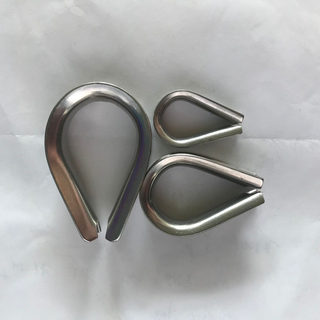 Metal Thimble Wire Rope Thimbles Stainless Steel