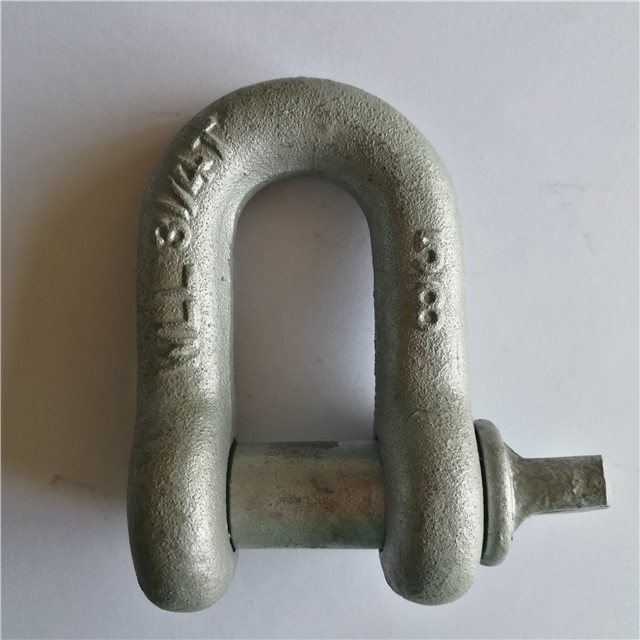 Us Type Chain Shackle Drop Forged G210 Shackle Rigging Hardware Manufacturer