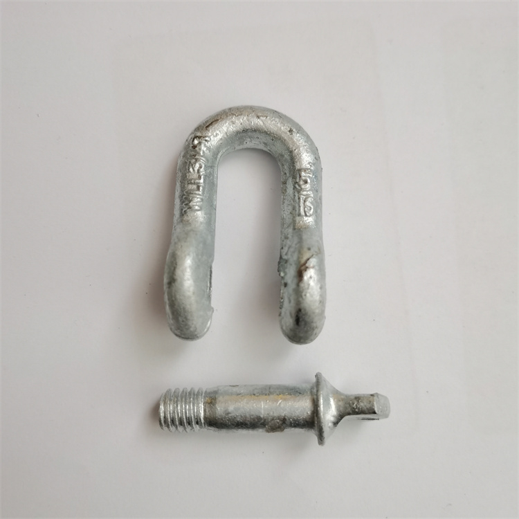 Hot Galvanized Screw Pin Dee Shackle