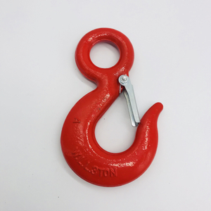 Drop Forged Eye Slip Hook with Safety Latch Eye Hooks Wholesale