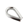 Stainless Steel Thimble Steel Wire Rope European Type Thimble