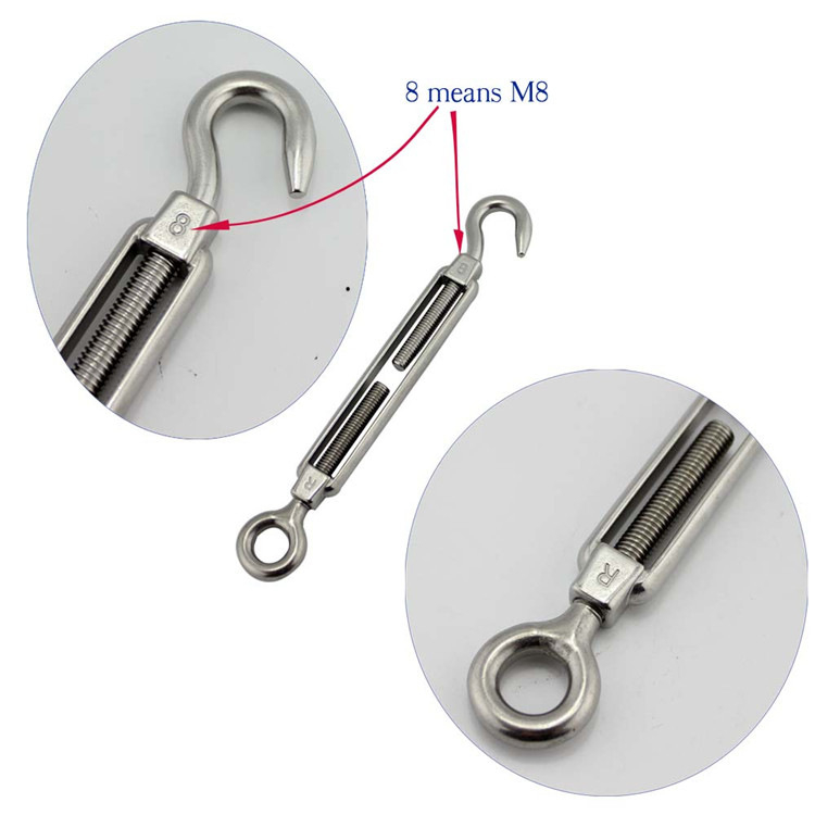 Stainless Steel Turnbuckles din1480 turnbuckle